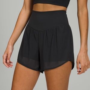 Lululemon Nulu and Mesh High Rise Yoga Short 3.5”, Size 8, Like New